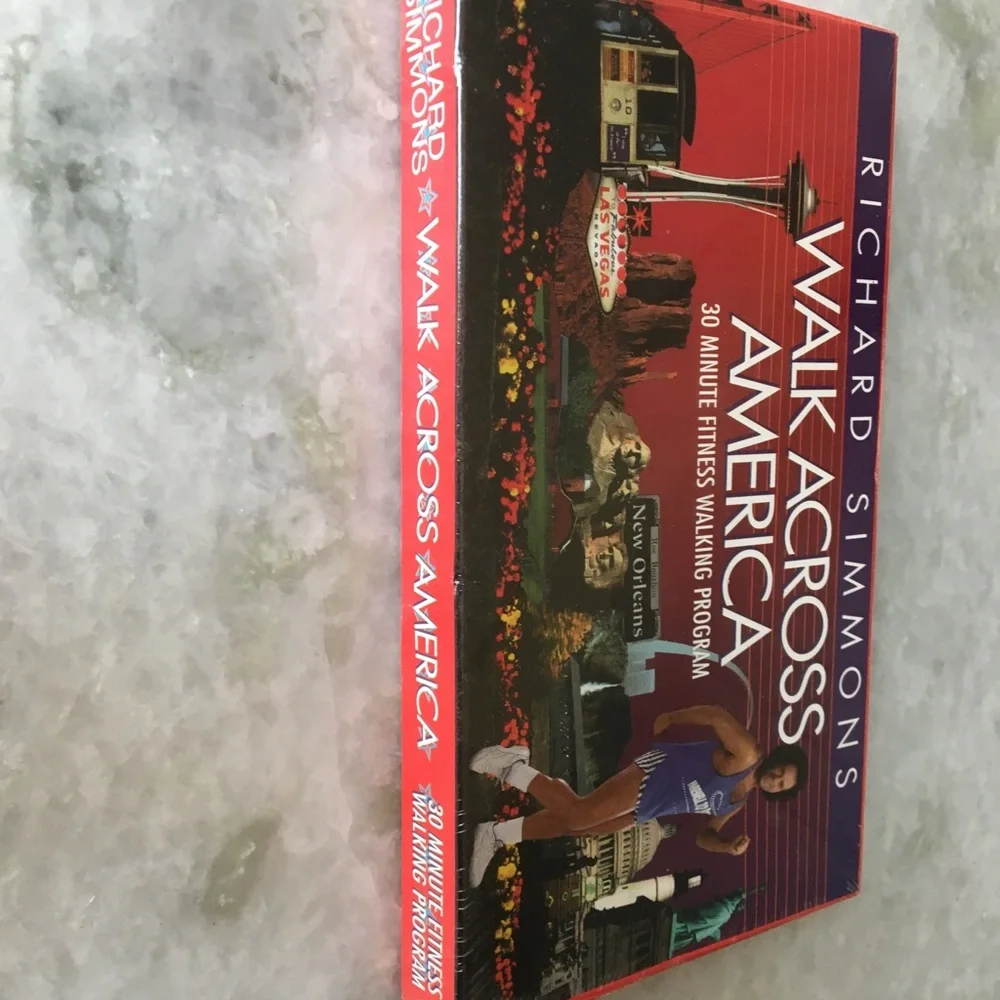 Richard Simmons Walk Across America Fitness Program cassette - Picture 15 of 16